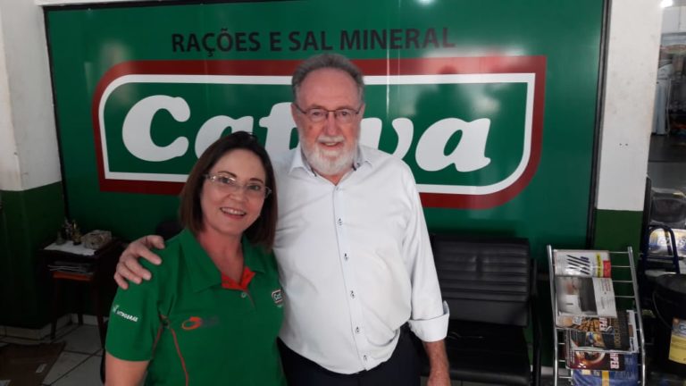 Encontro com amigos na loja da Cativa