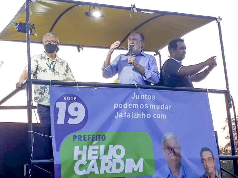 Jataizinho: população mobilizada por mudança, com Hélio Cardim para prefeito. É o melhor, diz o deputado Tercilio