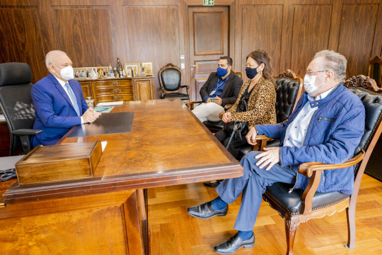 Encontro com o presidente da Assembleia Legislativa