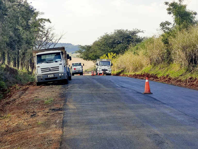 Recapeamento da Rodovia de Maravilha, uma conquista do deputado Tercilio Turini para a comunidade rural