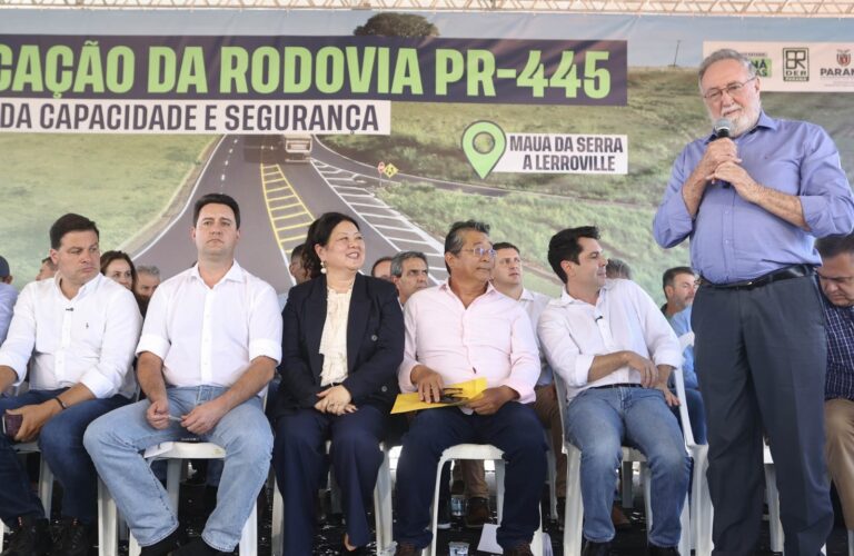 Londrina e o Norte do Paraná garantem segurança e progresso com a PR 445 duplicada, diz Tercilio Turini