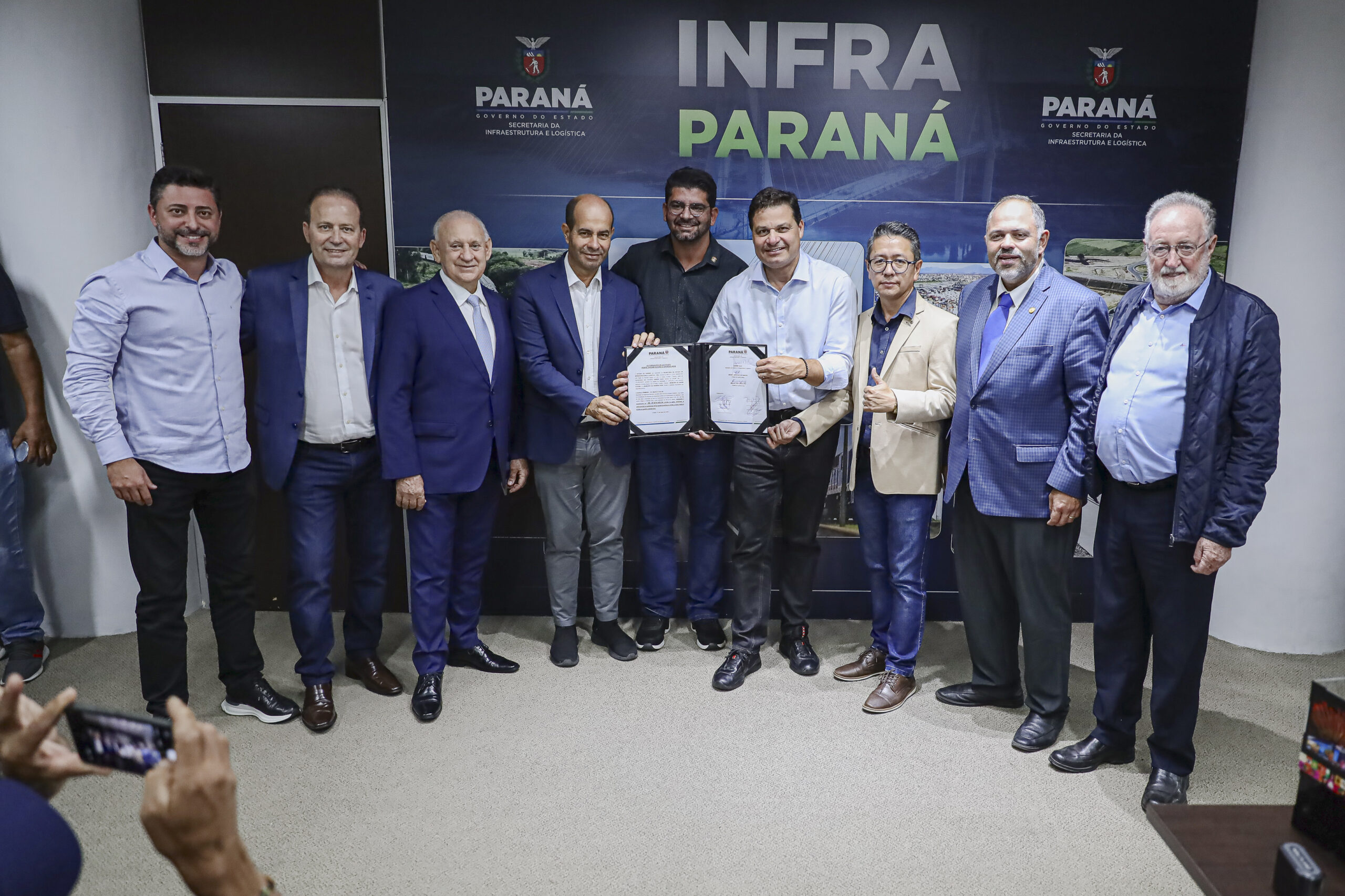 Deputado Tercilio Turini comemora licitaçãopara ponte de Jardim Alegre a Grandes Rios