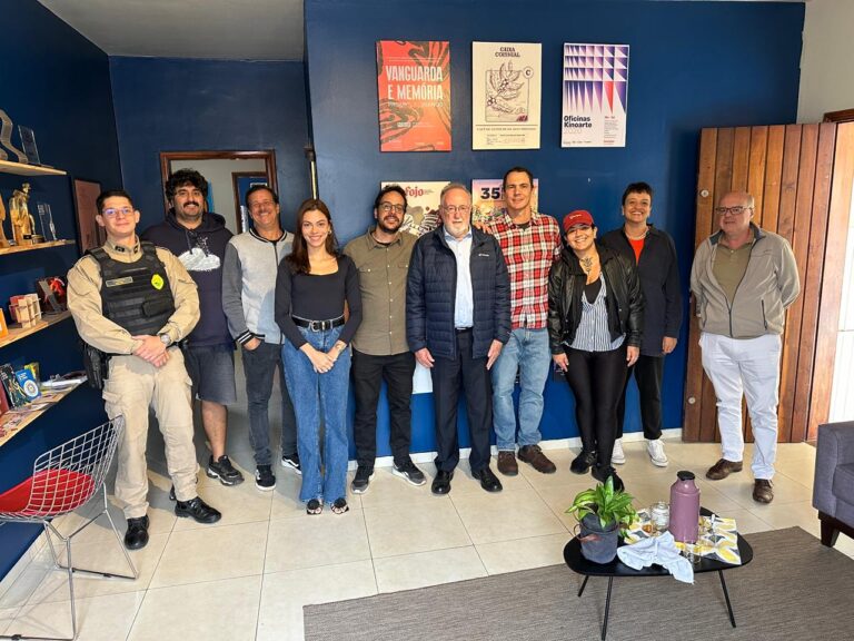 Deputado Tercilio Turini vai buscar apoio para o 28o Festival Kinoarte de Cinema 